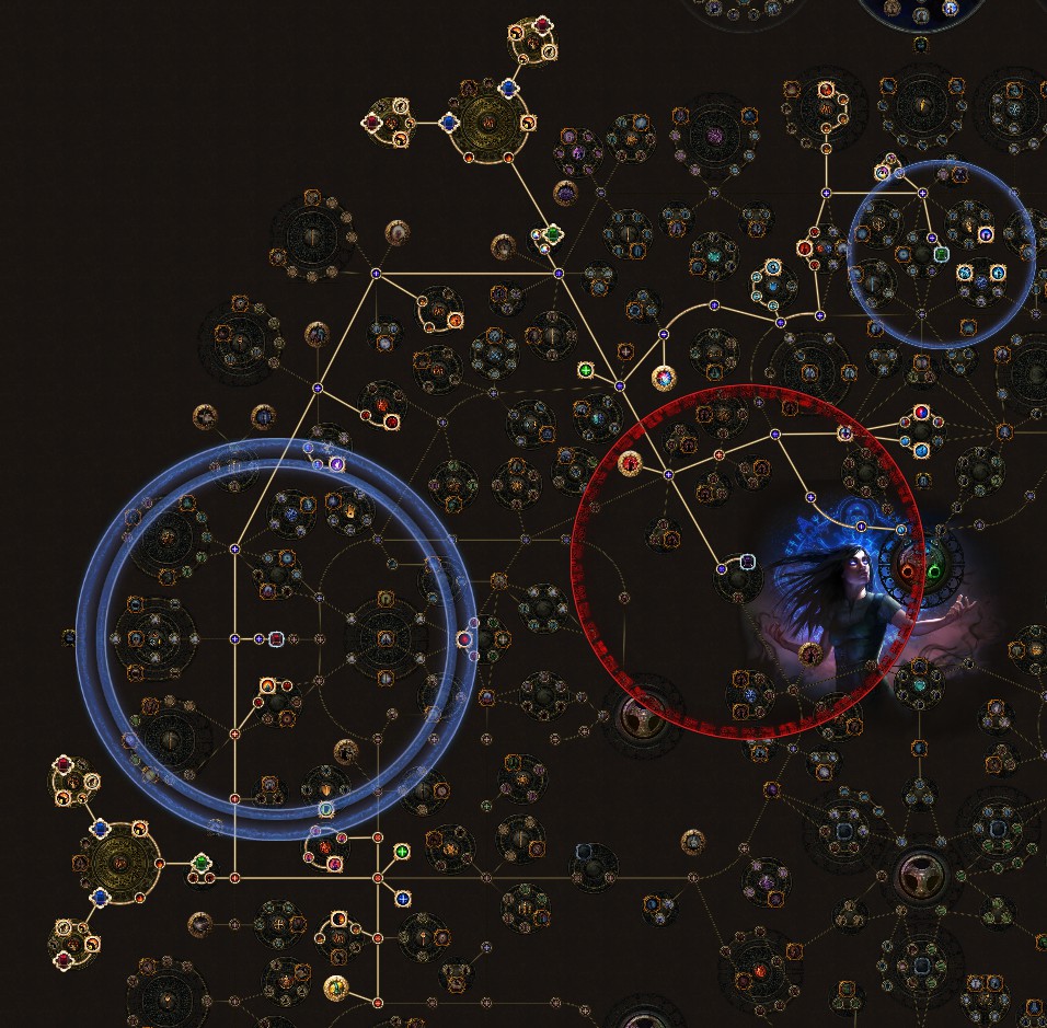 PoE 3.13 Witch Elementalist Flame Wall Passive Skill Tree